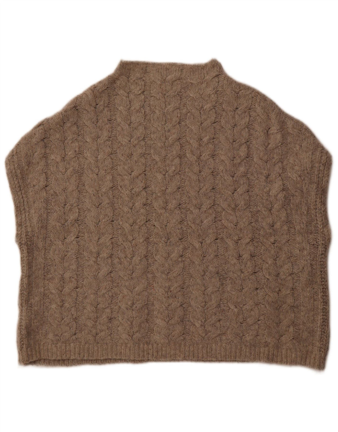 WHITE STUFF Regata feminina grande com gola de tartaruga Reino Unido 16 grande cinza