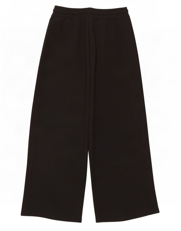 Calça de treino feminina Zara UK 14 algodão preto médio