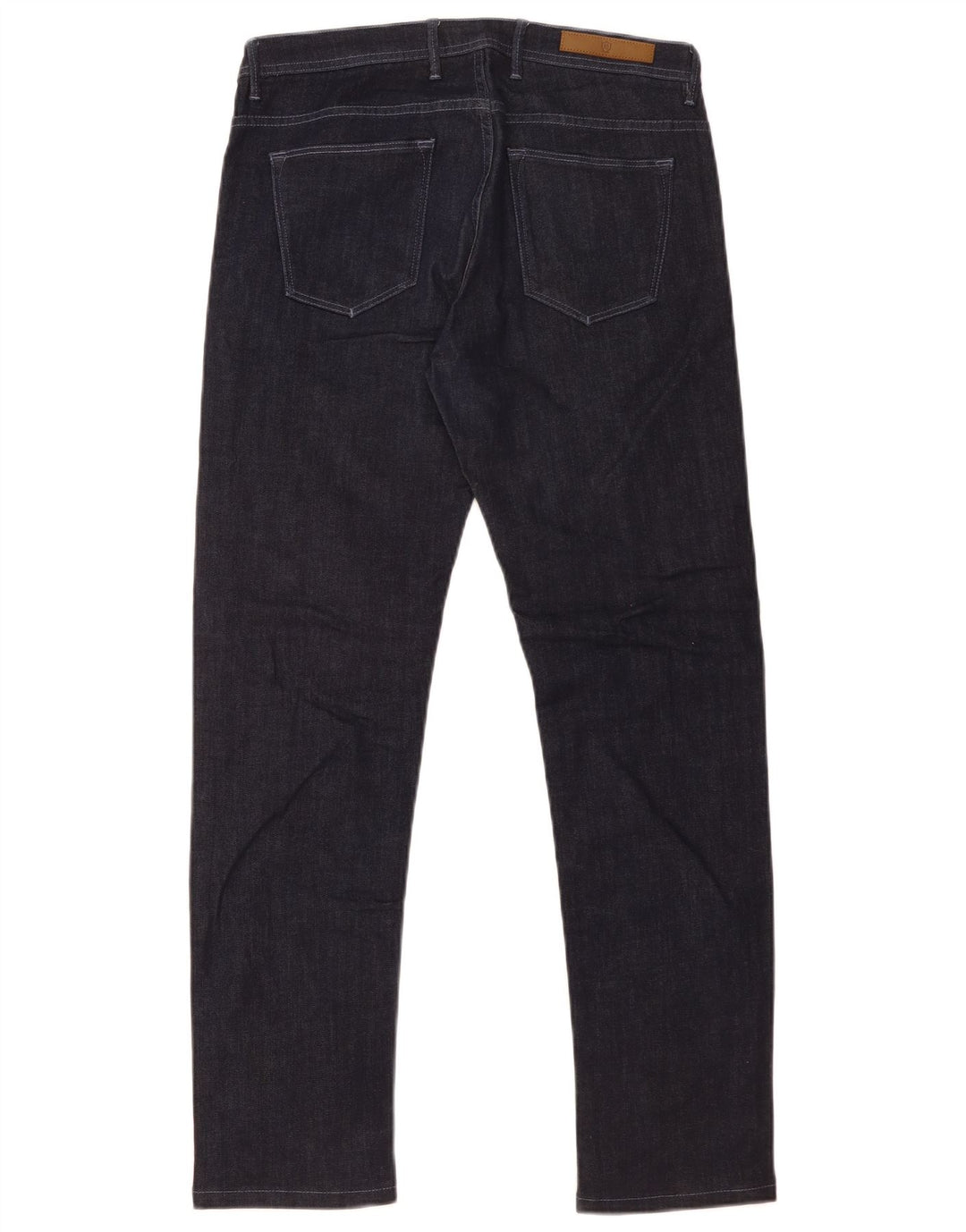 Jeans Slim Masculino Massimo Dutti EU 40 Médio W31 L30 Azul Marinho