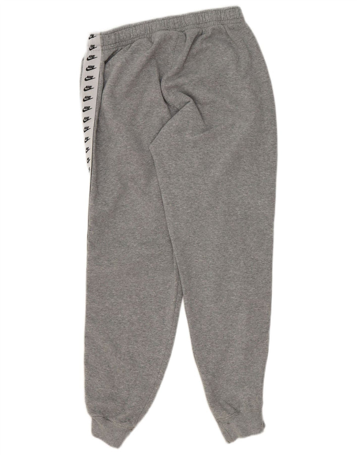 NIKE Masculino Oversized Graphic Full Tracksuit Pequeno Cinza Algodão