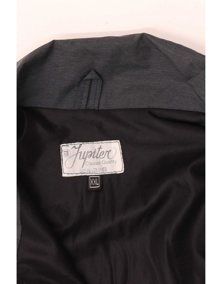 Jupiter Mens Bomber Jacket UK 44 2XL Cinza