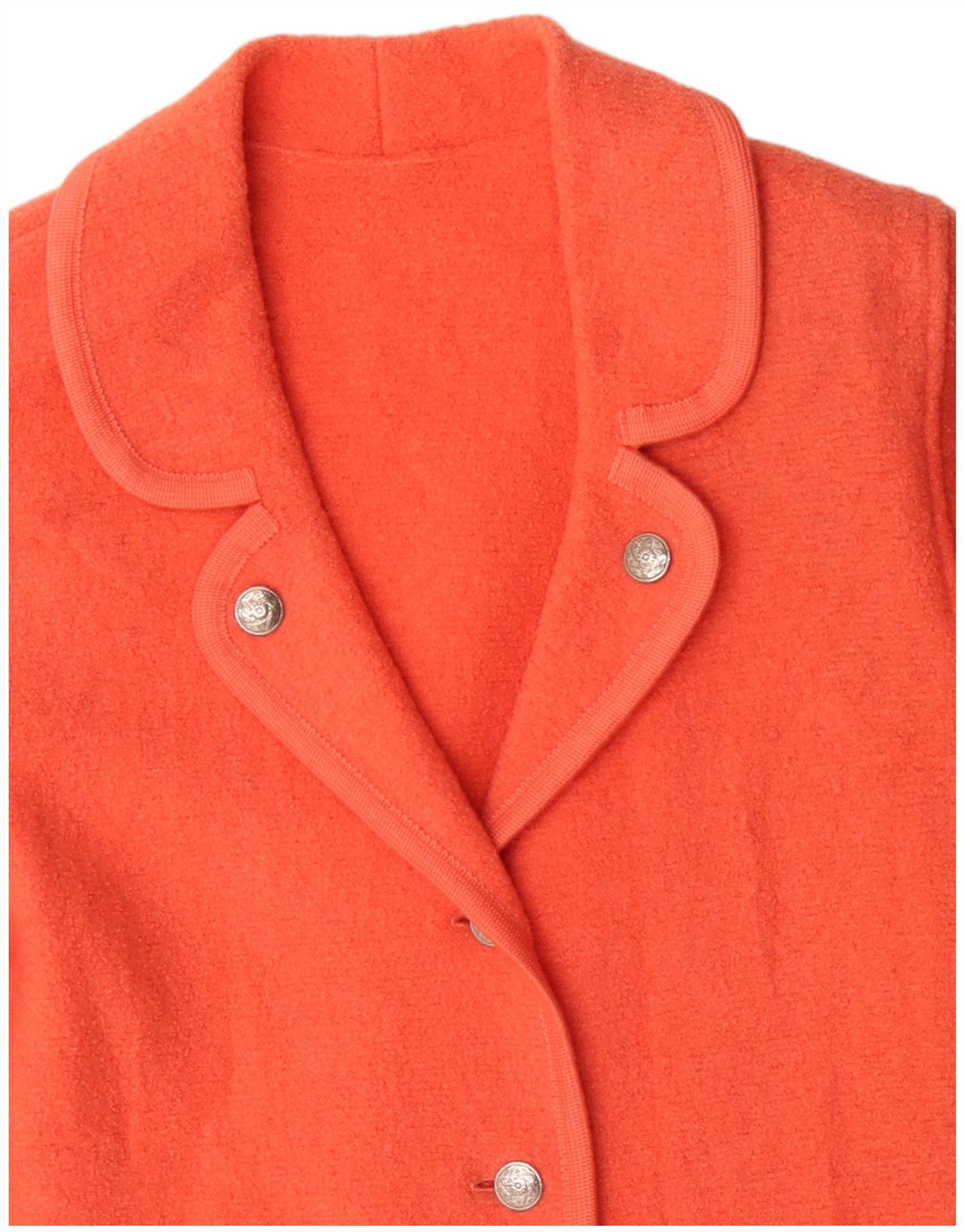 Jaqueta Blazer Feminina Vintage com 3 Botões Reino Unido 16 Grande Rosa