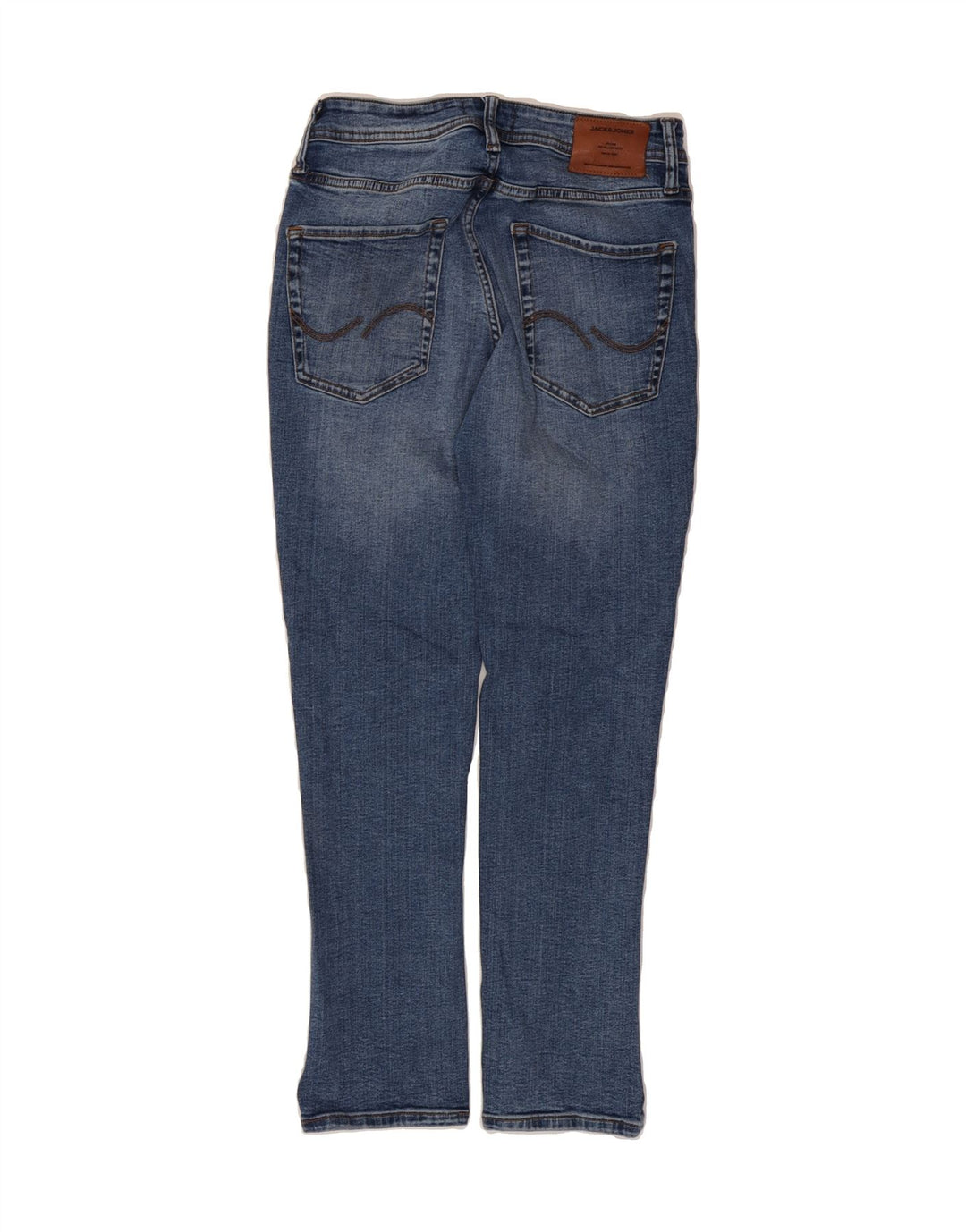 JACK & JONES Mens Tim Straight Jeans  W30 L30 Blue Cotton Vintage Jack & Jones and Second-Hand Jack & Jones from Messina Hembry 