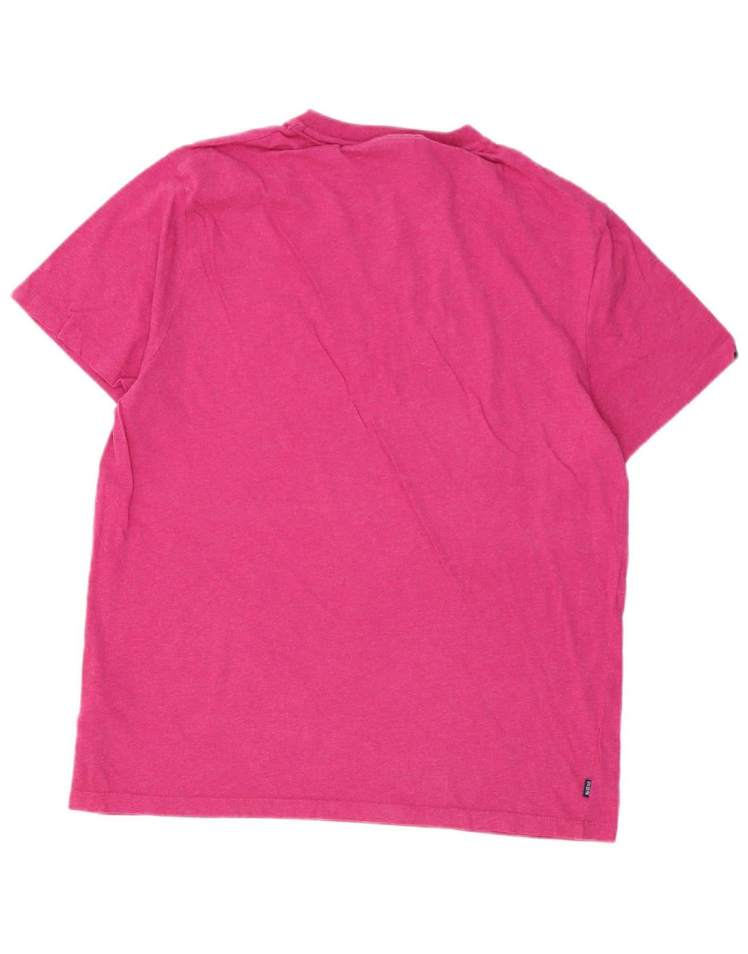 Camiseta masculina SUPERDRY Top 2XL algodão rosa