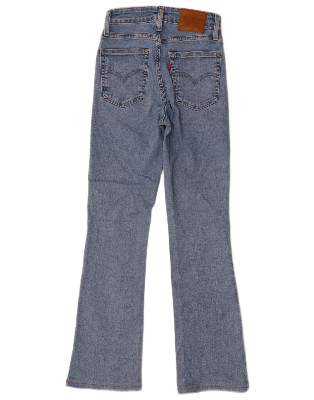 Calça Jeans Levis Feminina 725 High Rise Bootcut W24 L28 Azul Algodão