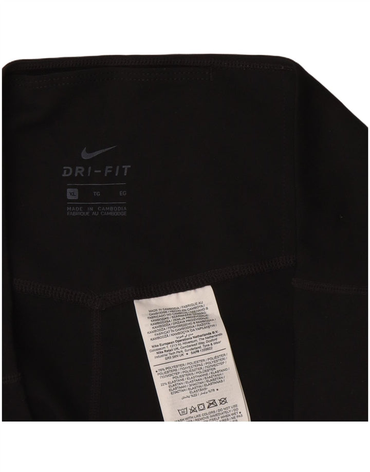 Leggings Nike Dri Fit Feminina UK 18 XL Preto Poliéster