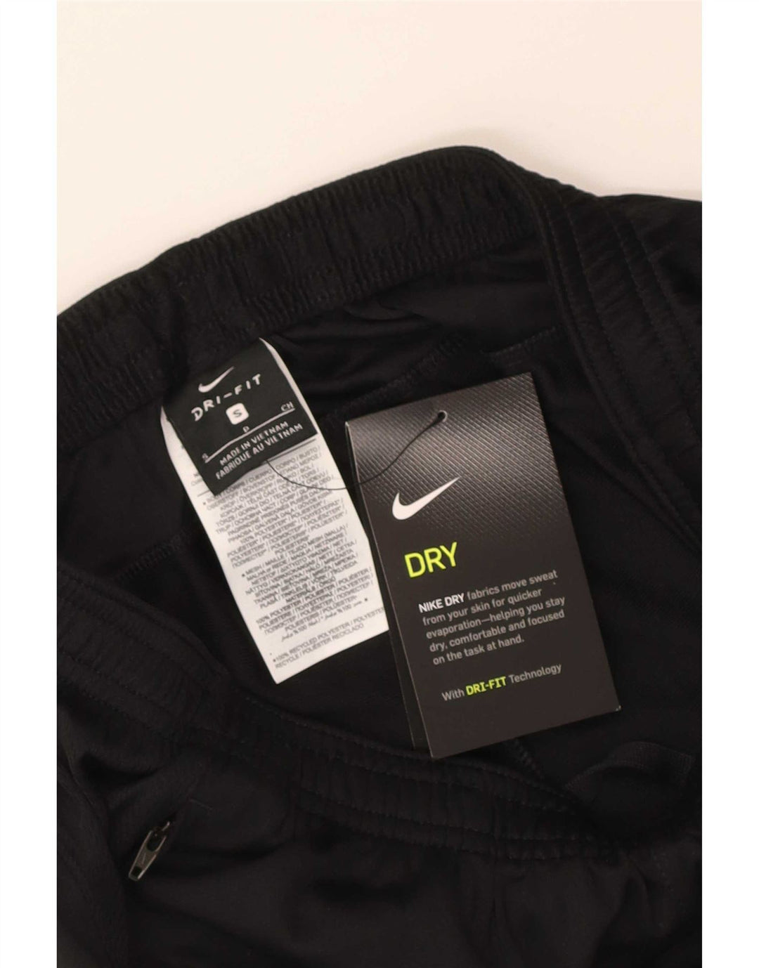 Calça Nike Mens Dri Fit Treino Pequeno Poliéster Preto