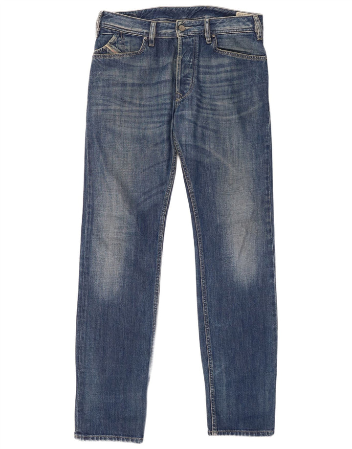 DIESEL Masculino Kander Slim Jeans W30 L32 Azul Algodão