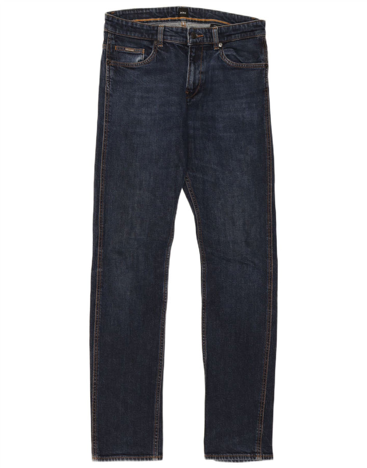 Hugo Boss Masculino Jeans Slim W32 L33 Azul Marinho