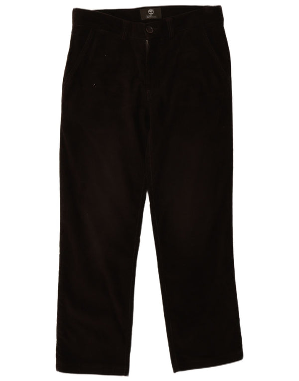 Calça masculina Timberland Earthkeepers reta de veludo cotelê W32 L32 marrom