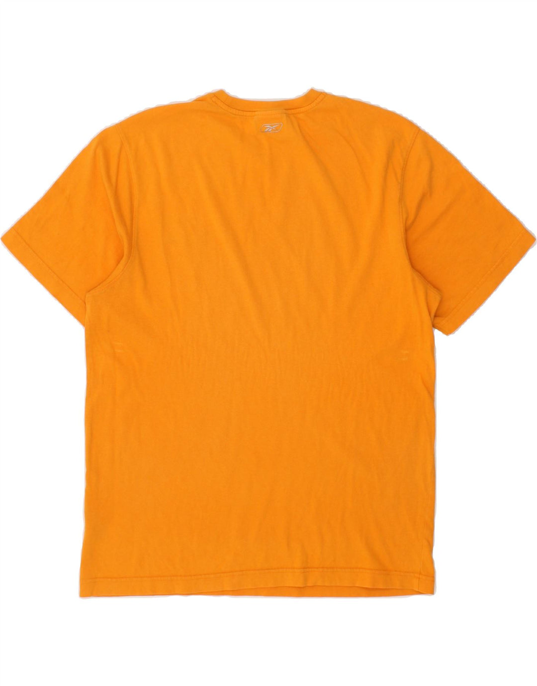 REEBOK Mens T-Shirt Top Small Orange Cotton Vintage Reebok and Second-Hand Reebok from Messina Hembry 