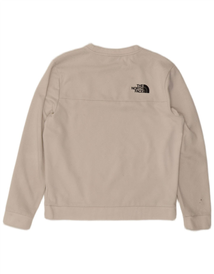 Tommy Hilfiger moletom gráfico masculino jumper médio branco colorblock