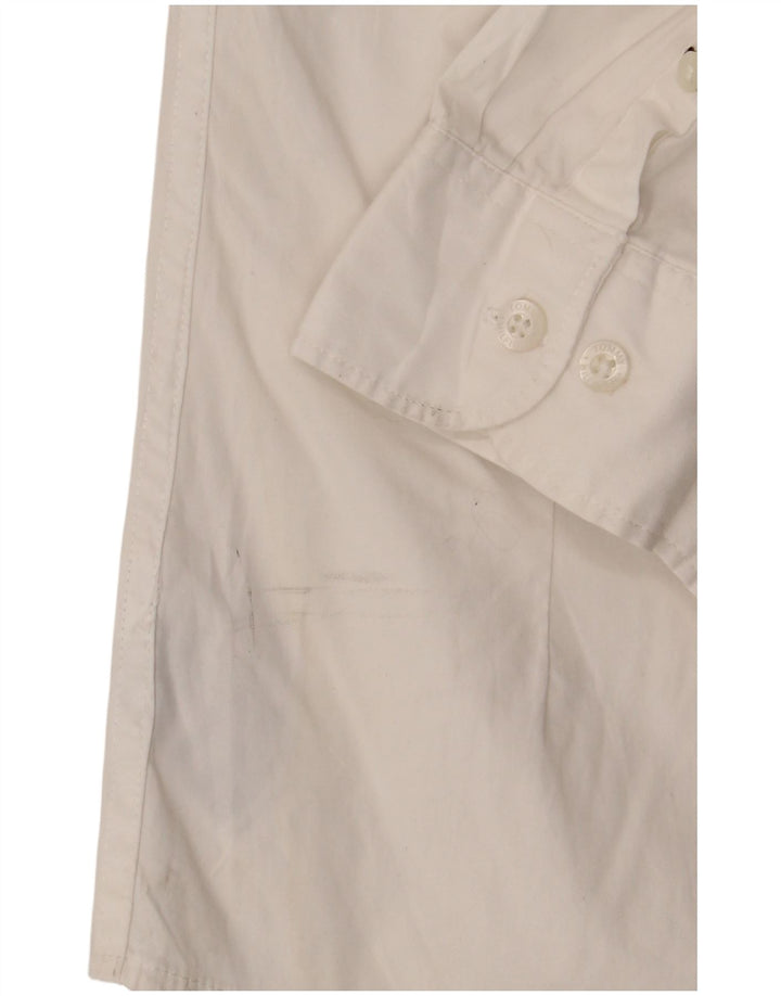 Camisa masculina Tommy Hilfiger 11-12 anos algodão branco