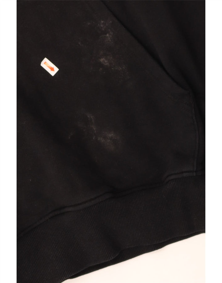 THE NORTH FACE moletom com capuz gráfico masculino médio algodão preto