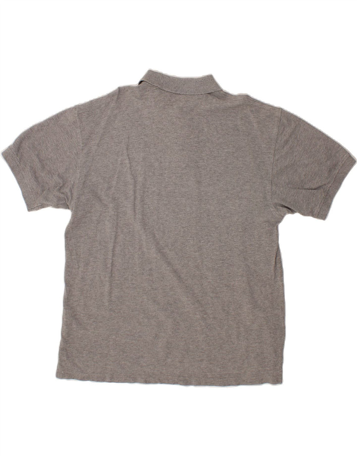IZOD Mens Polo Shirt XL Grey Cotton Vintage Izod and Second-Hand Izod from Messina Hembry 