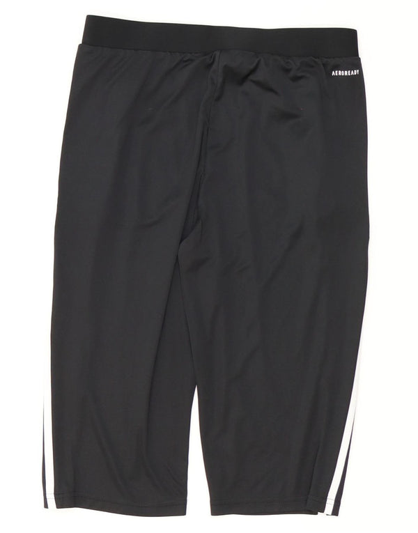 Bermuda esportiva Adidas Boys Aeroready 15-16 anos preto poliéster