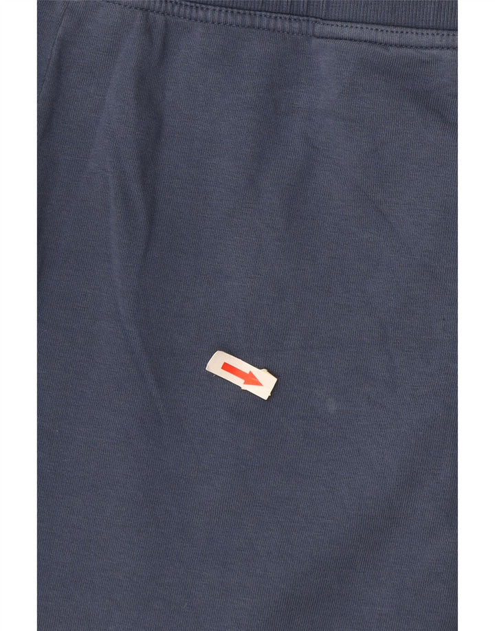 Calça de treino masculina Marks & Spencer médio azul marinho algodão