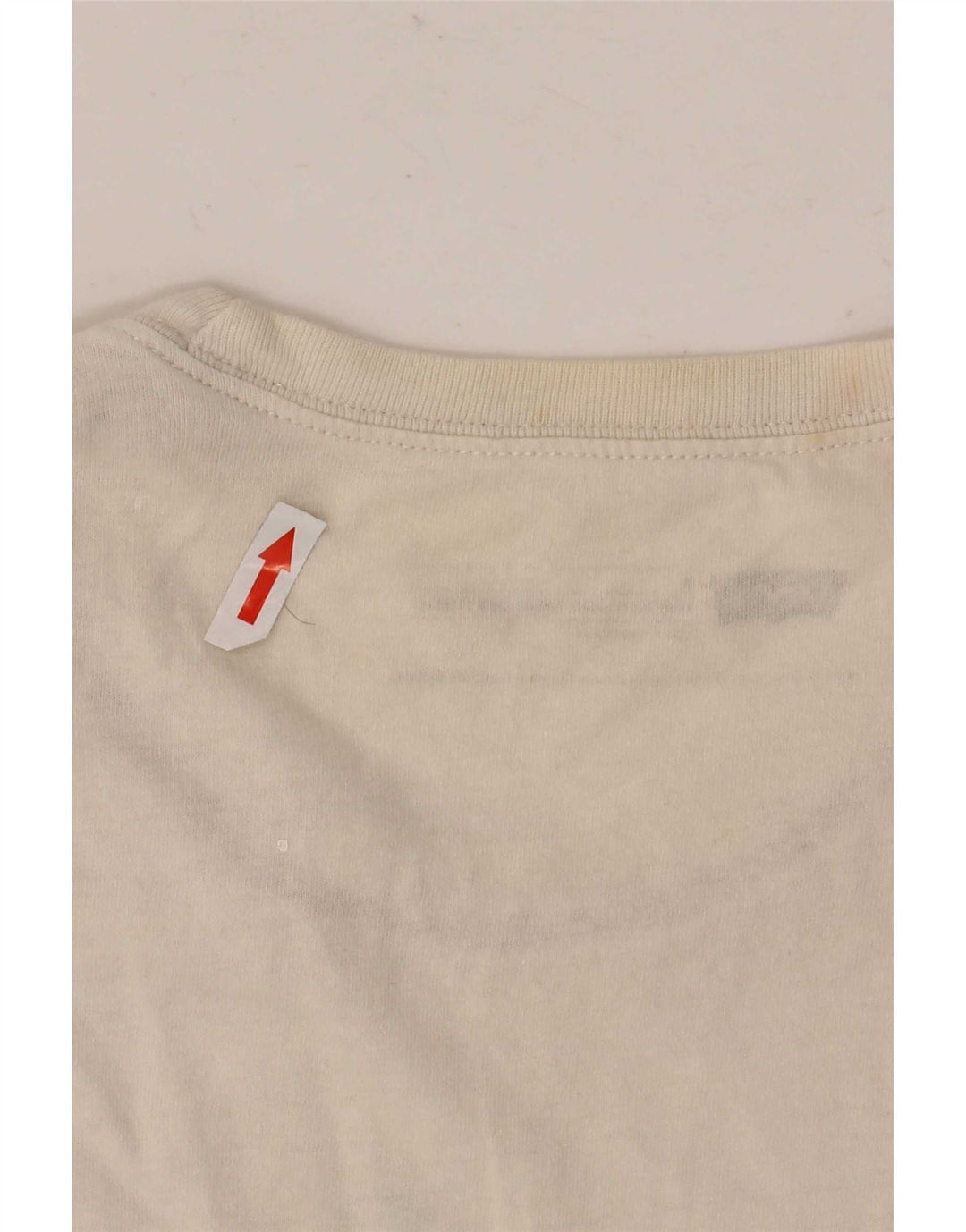 Camiseta masculina Levi's Standard Fit gráfica top médio algodão branco