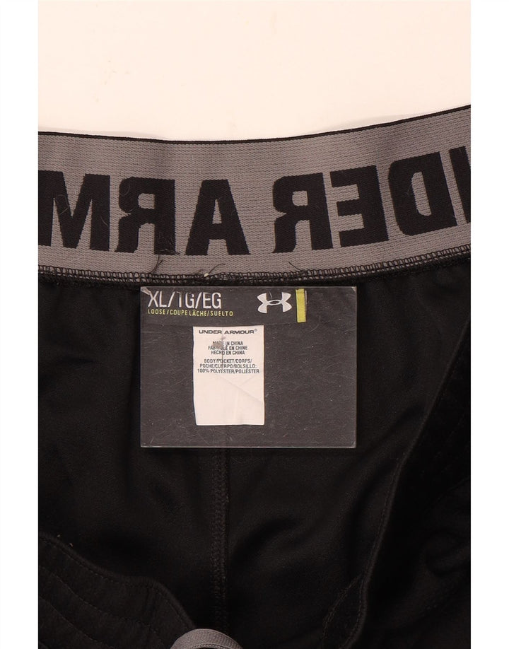 Calça de treino masculina Under Armour XL preto poliéster
