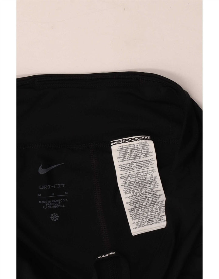 Shorts esportivos femininos Nike Dri Fit UK 12 poliéster azul marinho médio