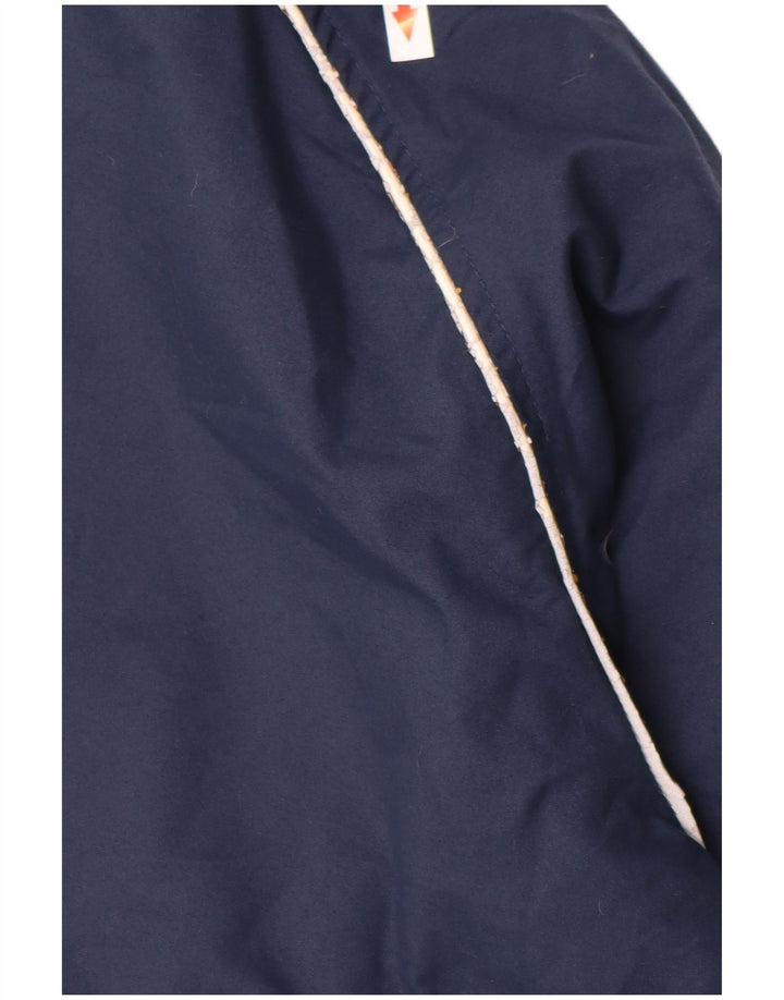 Jaqueta Nike Boys Oregon Graphic Anorak 8-9 anos pequena azul marinho poliéster