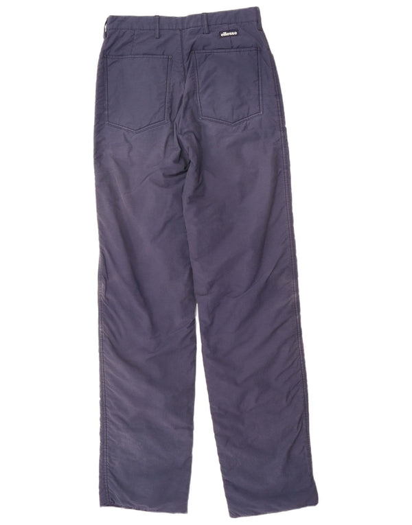 Calça corta-vento feminina Ellesse IT 44 médio W28 L35 azul marinho