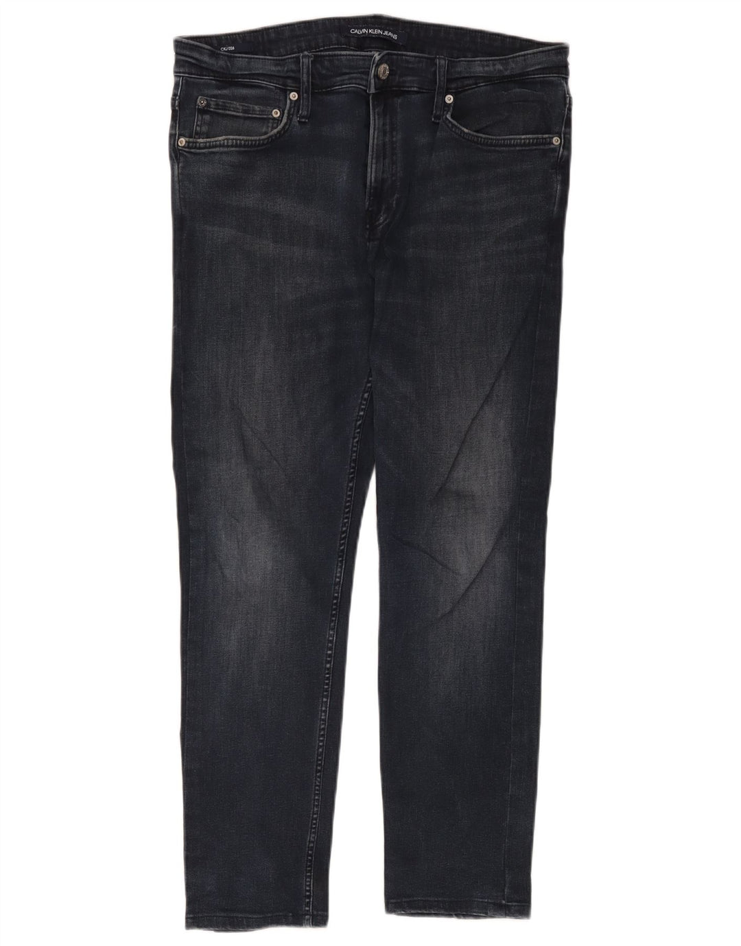 Calvin Klein Mens Jeans Slim W34 L30 Azul Marinho