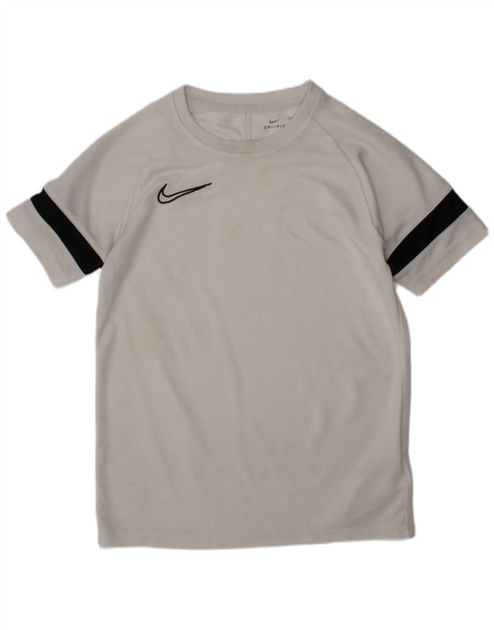 Camiseta Nike Boys Dri Fit Top 10-11 Anos Médio Poliéster Branco