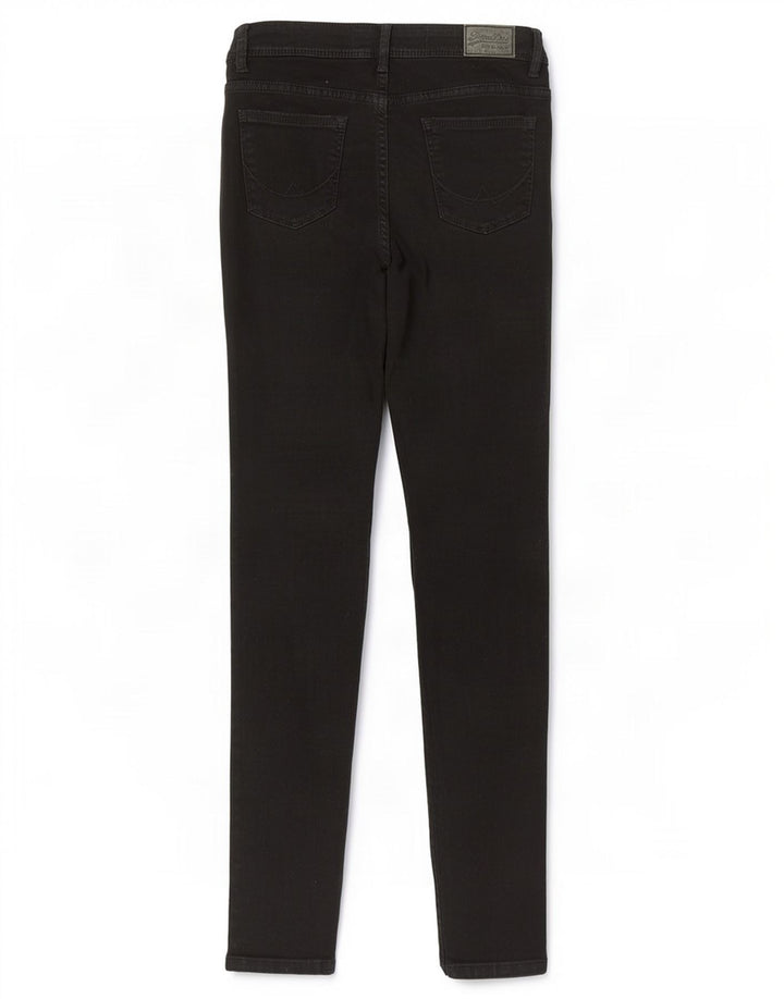 Jeans feminino Superdry Alexia Jegging W28 L32 algodão preto