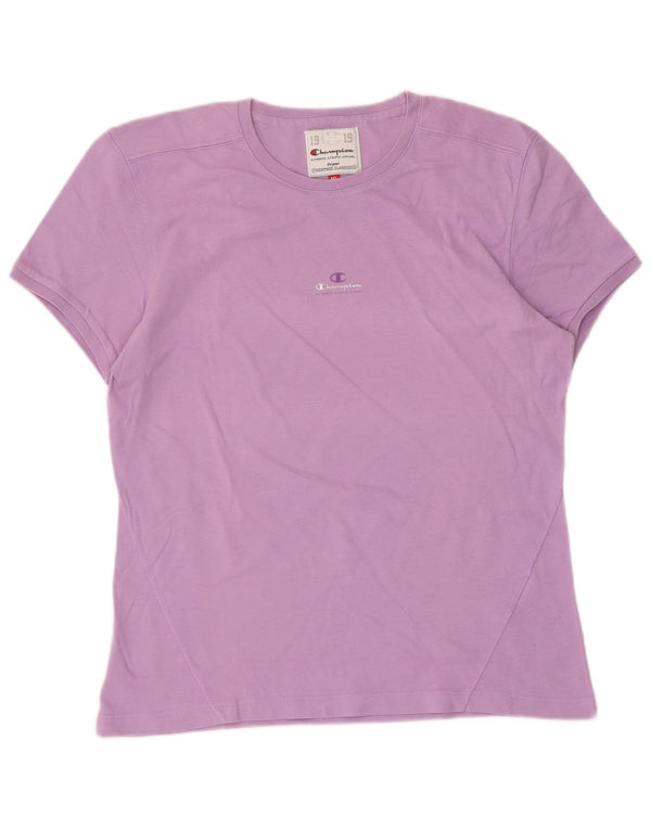 Camiseta feminina Champion Heritage Classics UK 18 XL Roxa