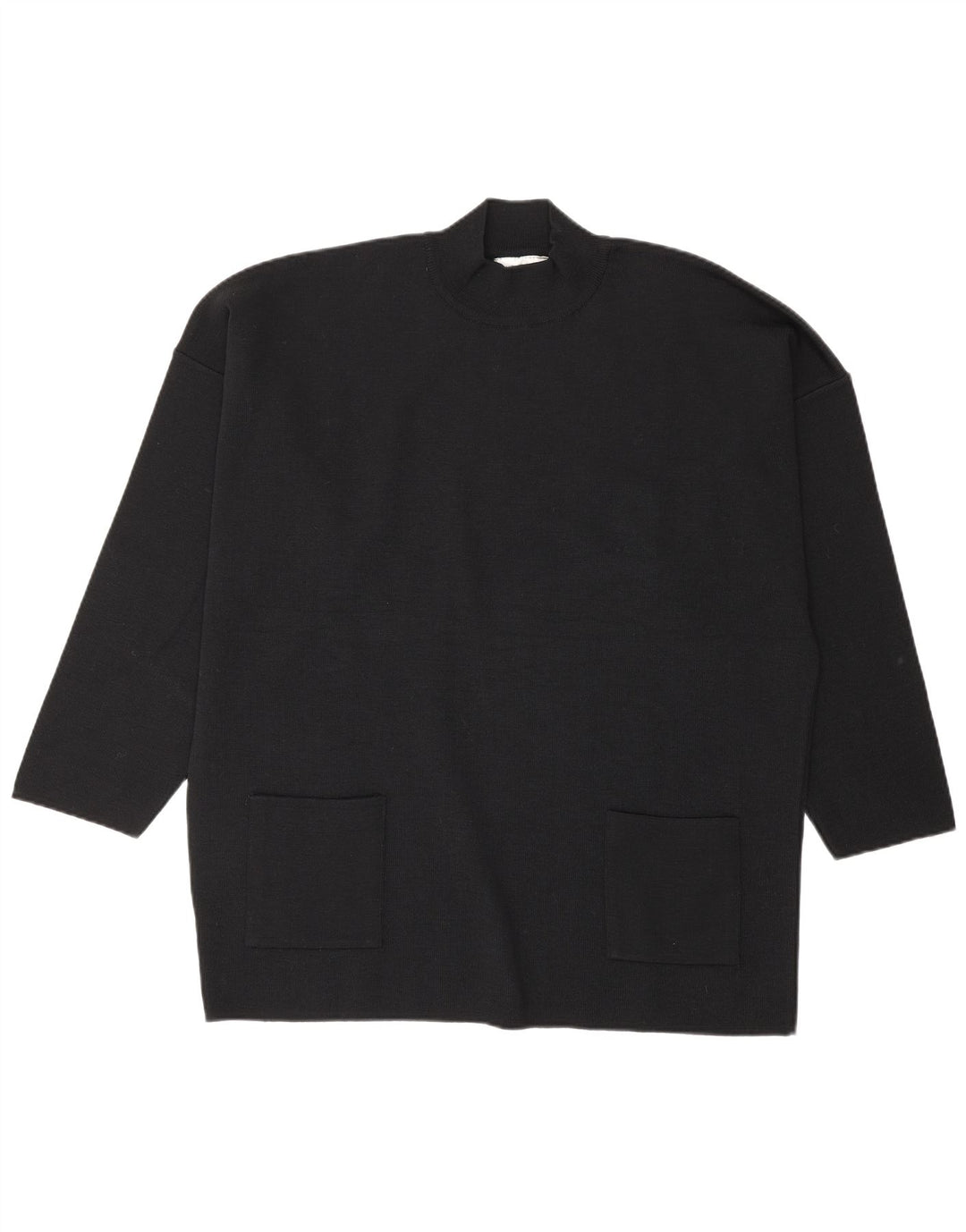 Suéter feminino Arnaud & Thierry Gillier com gola tartaruga Reino Unido 14 Médio Bla
