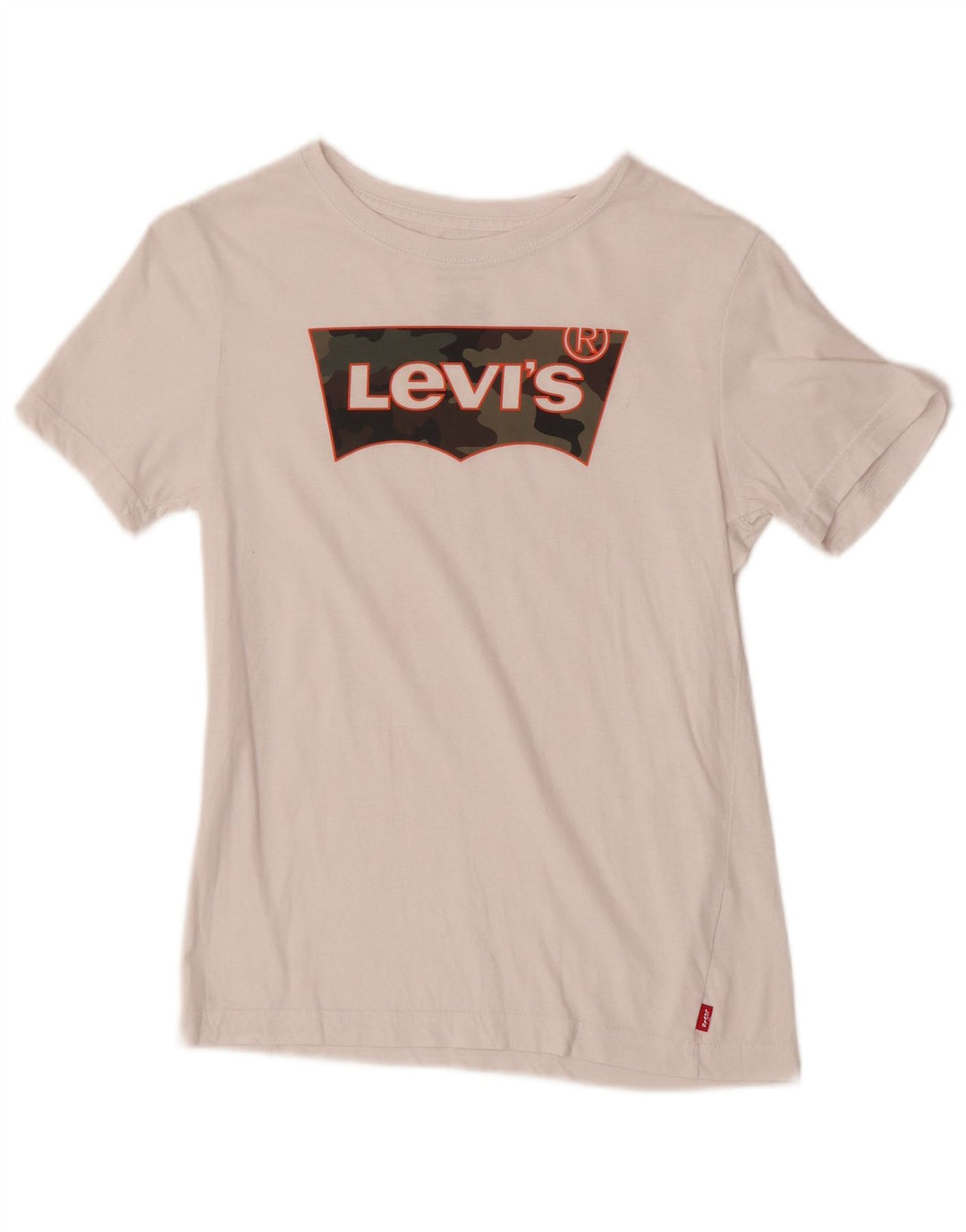 Top Levi's Boys Graphic T-Shirt 11-12 Anos Branco