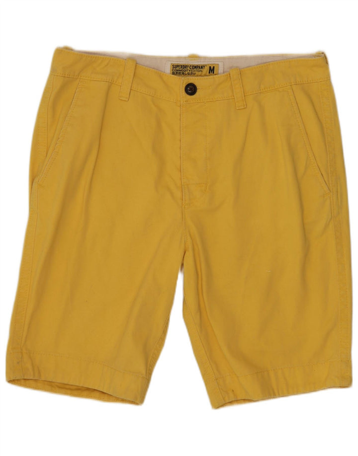 Shorts Chino masculino SUPERDRY médio W32 algodão amarelo
