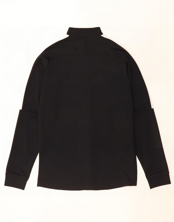 Jaqueta Nike Mens Dri Fit Tracksuit Top Médio Preto Colourblock Poliéster