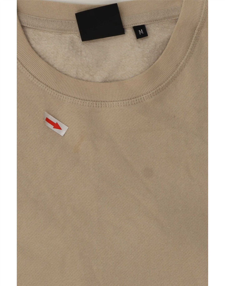 Barbour moletom masculino jumper médio bege algodão