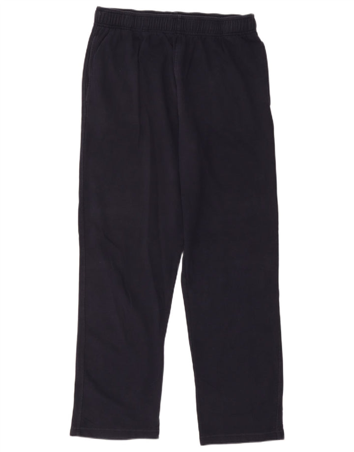 Calça de treino masculina Marks & Spencer grande algodão azul marinho
