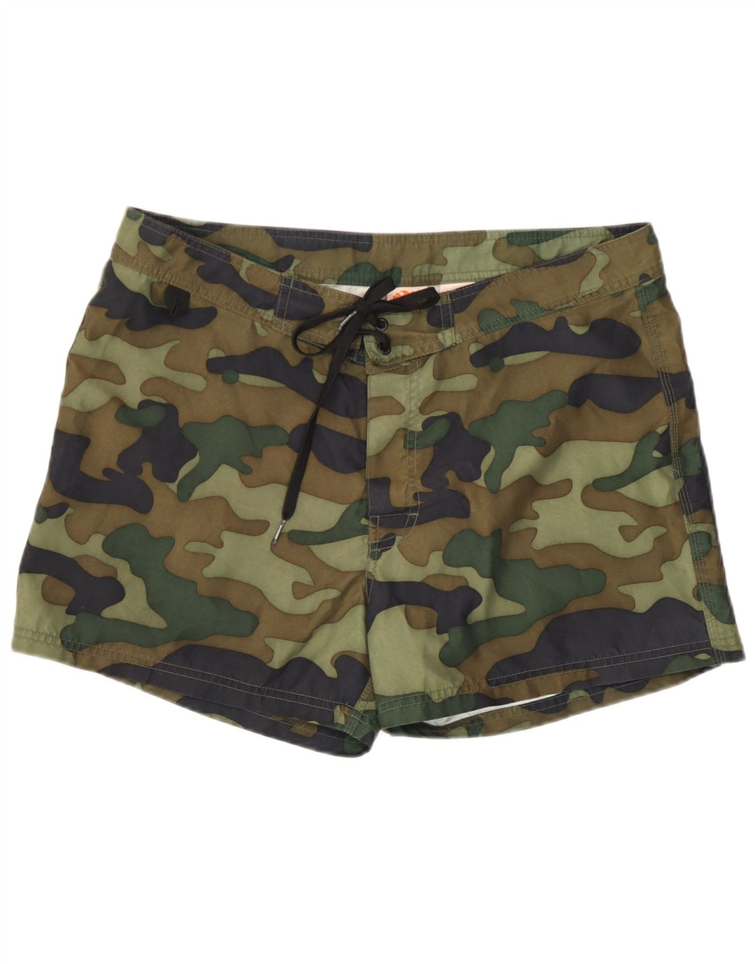 Shorts de natação masculino Sundek médio cáqui camuflado