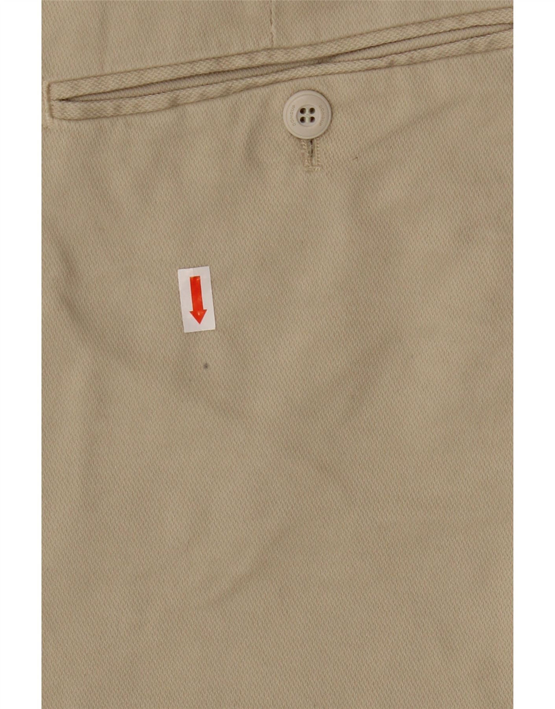 Calça Chino Masculina Dondup Slim W34 L33 Bege Modal