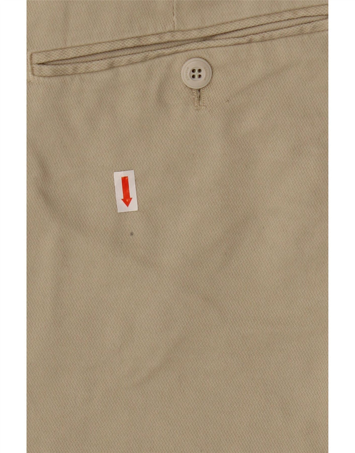 Calça Chino Masculina Dondup Slim W34 L33 Bege Modal