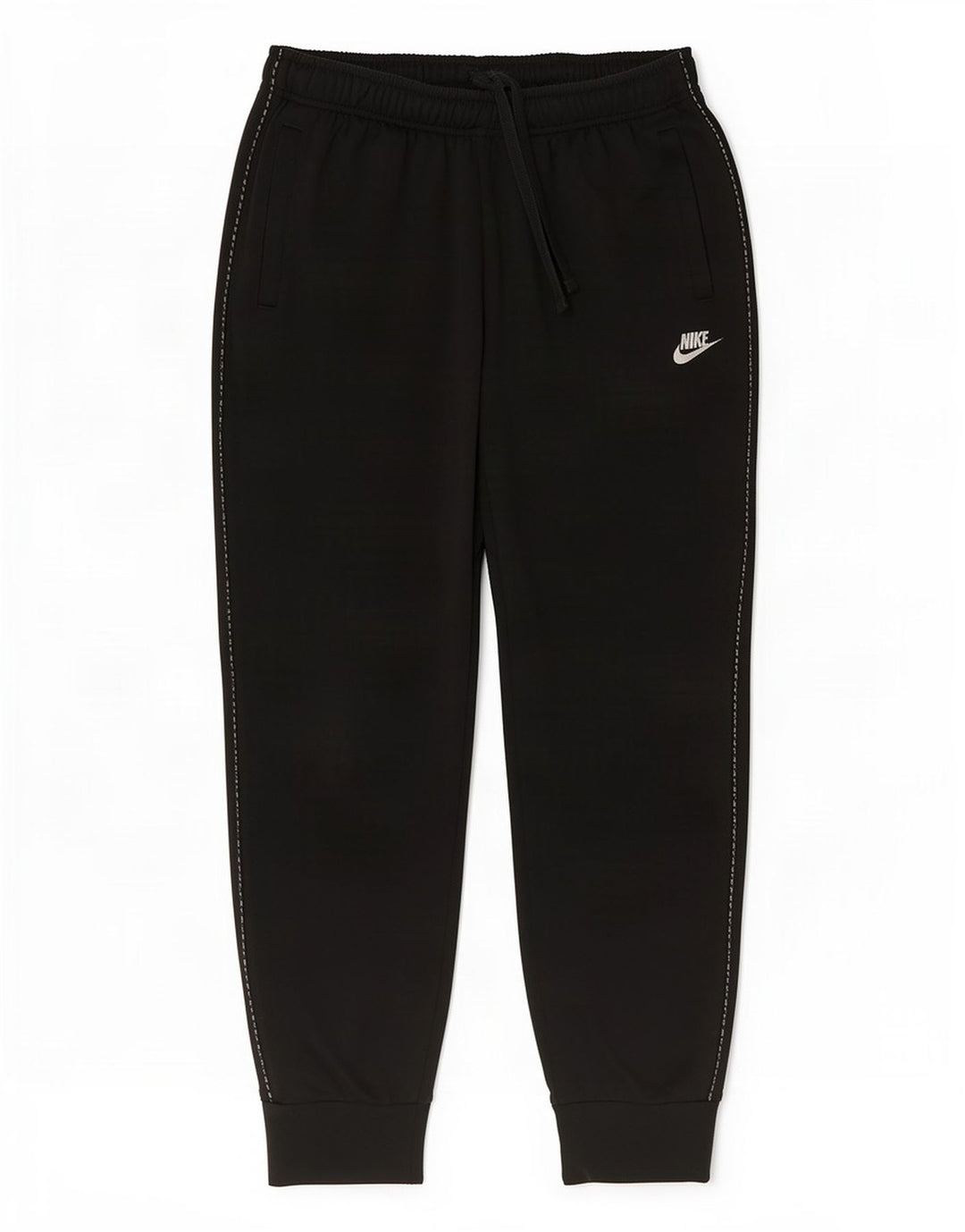 Nike Mens Treino Calças Joggers Médio Poliéster Preto
