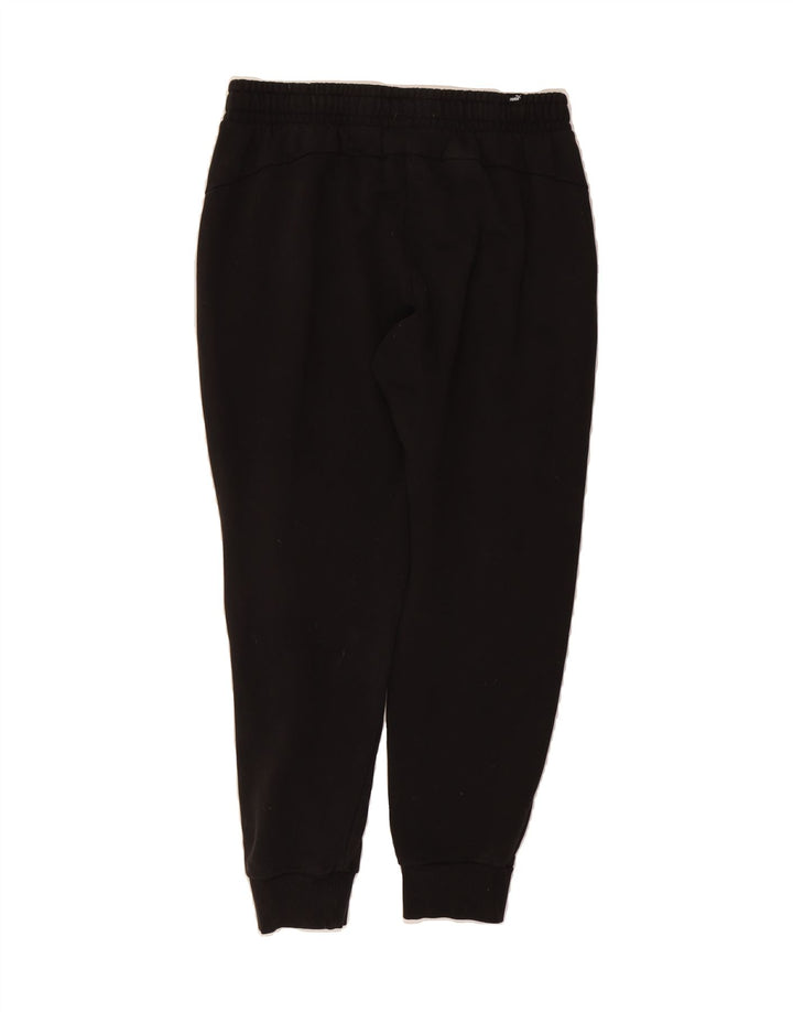 PUMA Mens sportswear Tracksuit Trousers Joggers Large Black Cotton Vintage Puma and Second-Hand Puma from Messina Hembry 
