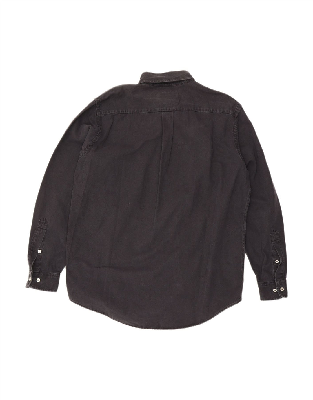 Camisa masculina MURPHY & NYE grande de algodão preto