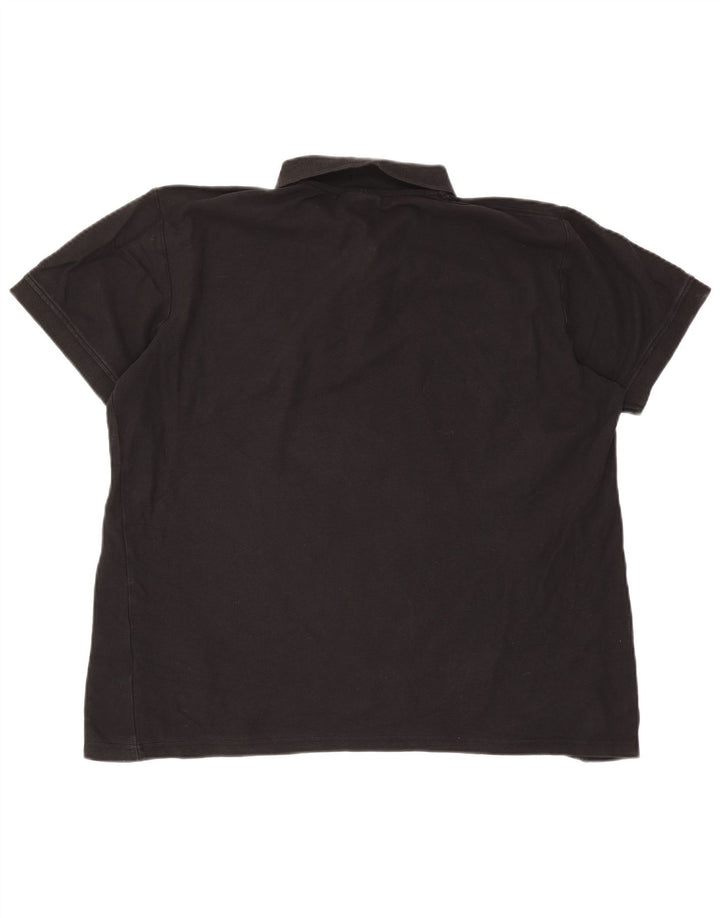 Camisa polo masculina Kappa XL algodão preto