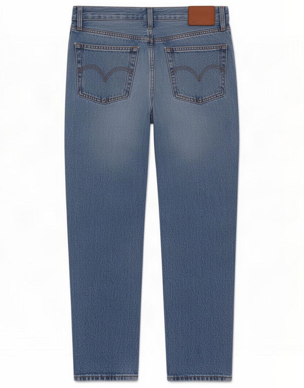Levi's Womens 501 Straight Jeans W26 L27 Azul