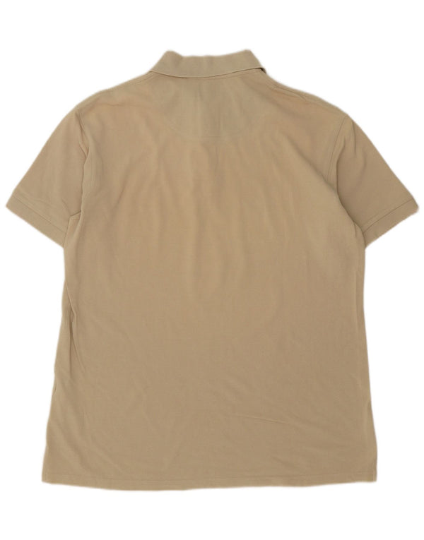 Camisa pólo masculina Murphy & Nye grande algodão bege