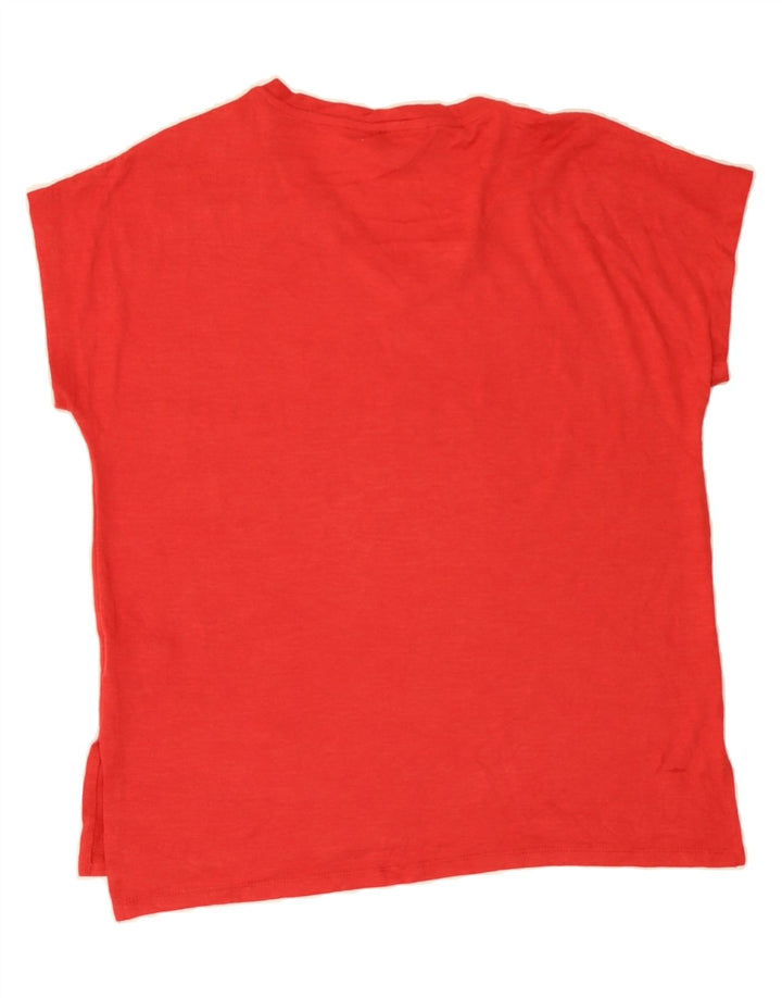 ORVIS Mens Vest Tank Top Medium Red Polyester Vintage Orvis and Second-Hand Orvis from Messina Hembry 