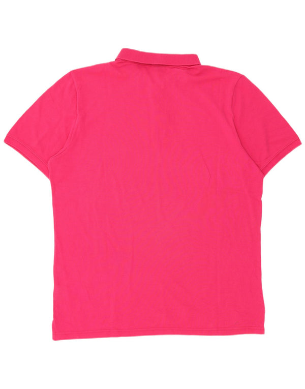 Camisa polo masculina Napapijri 2XL algodão rosa