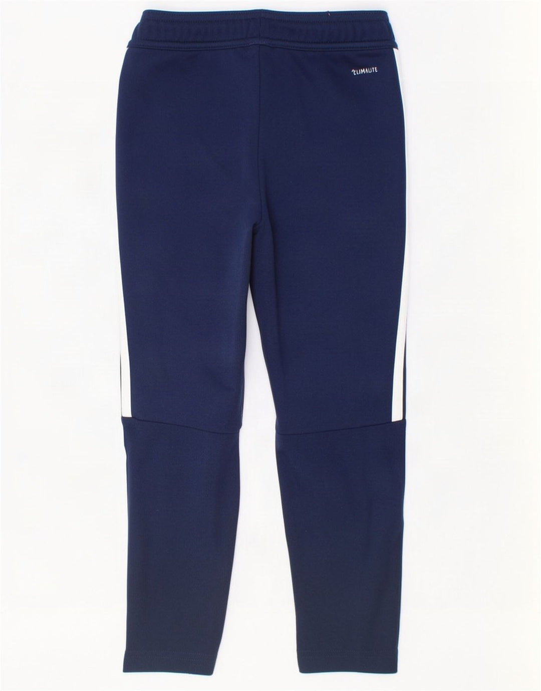 Calças de treino Adidas Boys Climalite 5-6 anos azul marinho poliéster