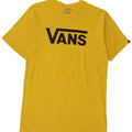 Camiseta Vans Masculina Classic Fit Graphic Top Médio Algodão Amarelo