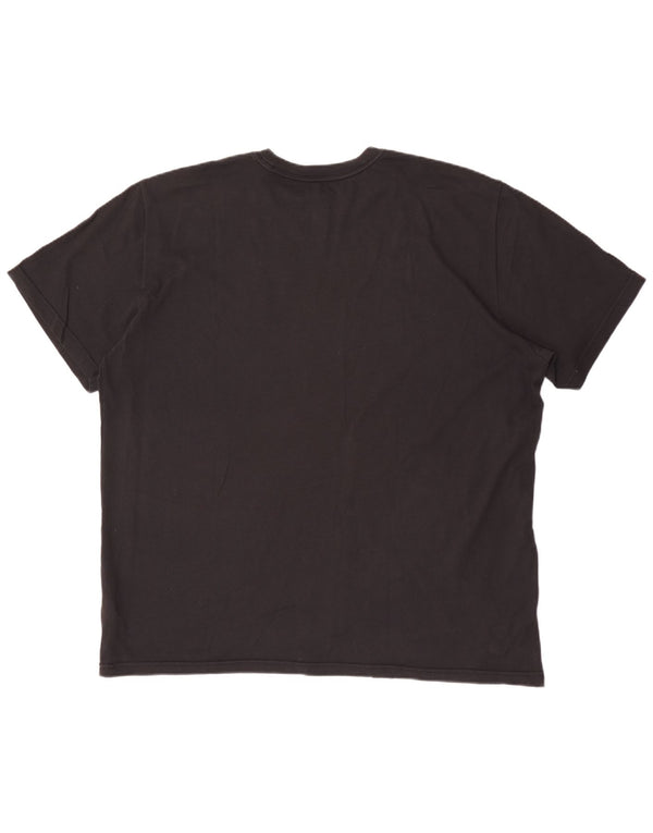 Camiseta Nike Masculina Dri Fit Graphic Top 2XL Algodão Preto